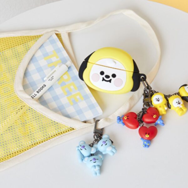 BT21 Triple Figure Keyring - Image 3