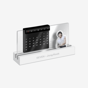 BTS JUNGKOOK - SEVEN OFFICIAL MD - ACRYLIC STAND CALENDAR