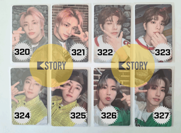 [Photocard 320-335] STRAY KIDS - 5 STAR 3RD FULL ALBUM STANDARD VER. (SOUNDWAVE)