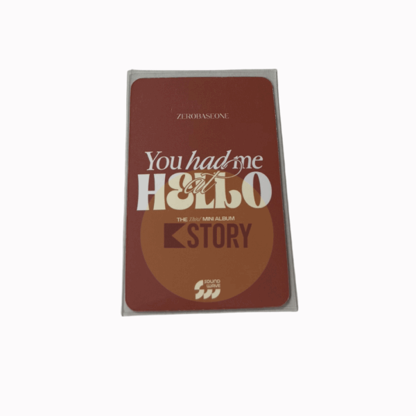 [Photocard 970-974] ZEROBASEONE - 3rd MINI ALBUM [You had me at HELLO] SOUNDWAVE POB - Image 2