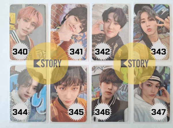 [Photocard 340-347] STRAY KIDS - 5 STAR 3RD FULL ALBUM STANDARD VER. (APPLE MUSIC)