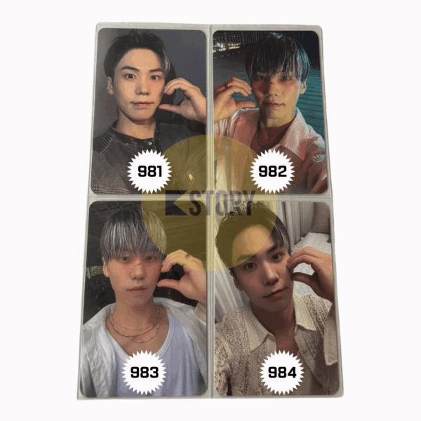 [Photocard 981-984] ROCKY - 2nd Mini Album [BLANK] YES24 & APPLE MUSIC POB