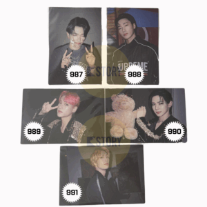 [Photocard 987-991] ATEEZ - THE WORLD: TO THE END KQ-SHOP & YES24 POB