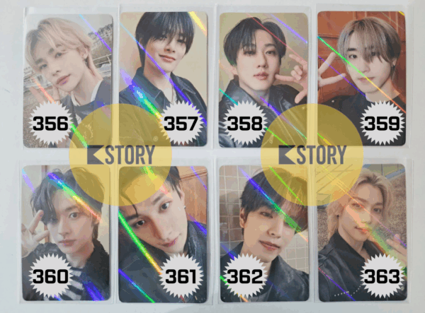 [Photocard 356-363] STRAY KIDS - 5 STAR 3RD FULL ALBUM STANDARD VER. (MAKESTAR POB)