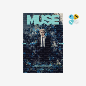 BTS JIMIN - SMERALDO GARDEN MUSE OFFICIAL MD Poster & Magnet SET