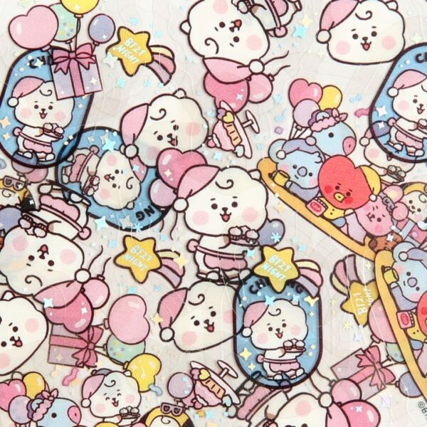BT21 FLAKE Sticker Pack Party - Image 11