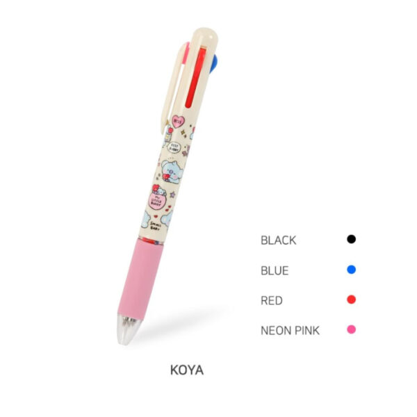 BT21 4 COLOR BALL PEN LITTLE BUDDY - Image 3