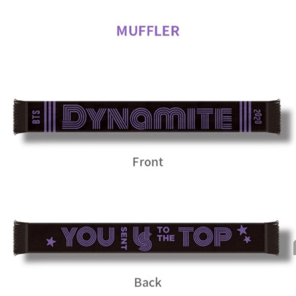 BTS Dynamite Official Muffler - Image 3
