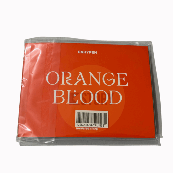 [Photocard 502-505-2067-2068] ENHYPEN - ORANGE BLOOD 5TH MINI ALBUM WEVERSE POB - Image 5