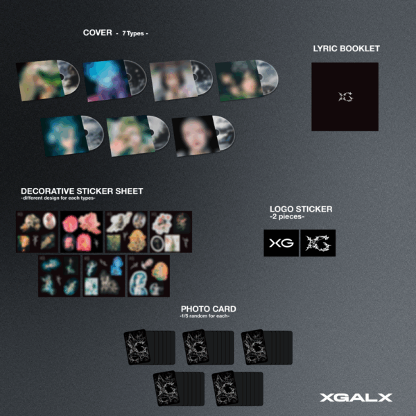 XG - 2ND MINI ALBUM SOLO VER