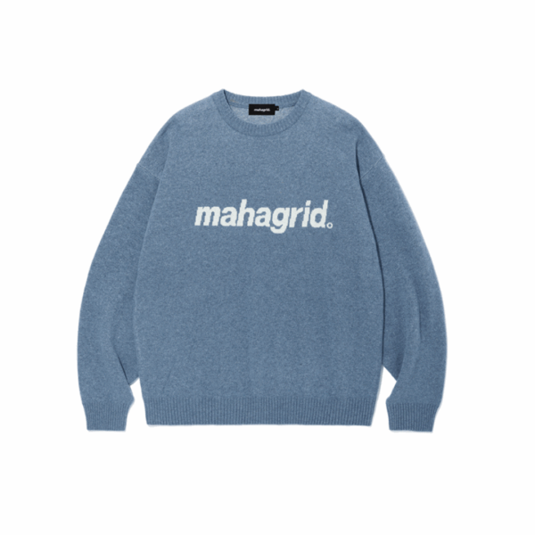 Mahagrid [Stray Kids] S/S 2023 COLLECTION BASIC LOGO KNIT SWEATER - Image 2