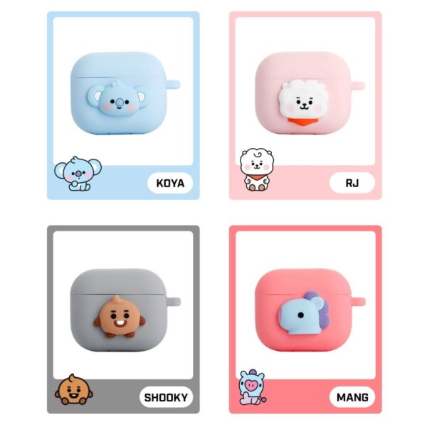 BT21 AIRPODS 3RD Gen Pastel Case - Image 4