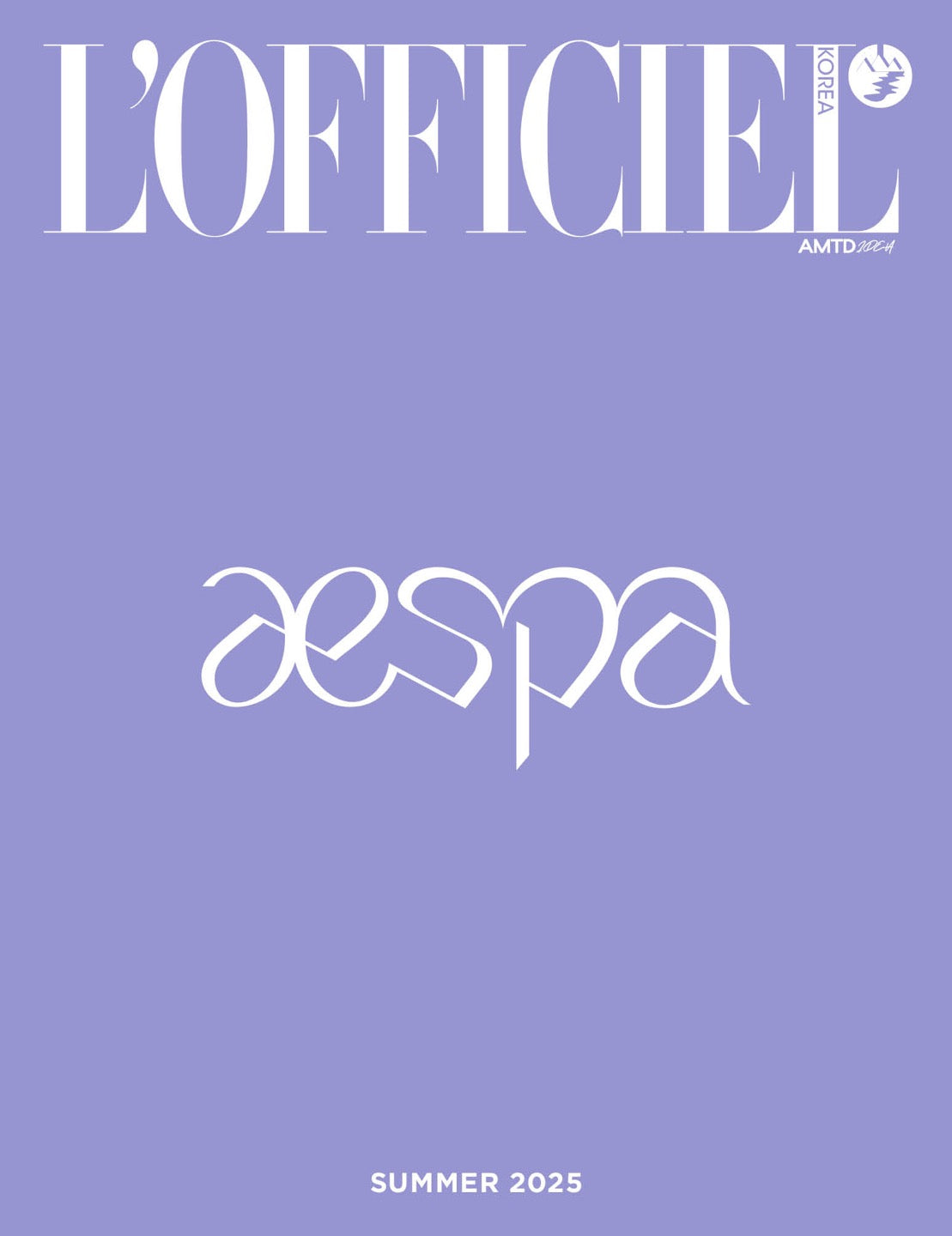 AESPA - L'OFFICIEL KOREA MAGAZINE SUMMER 2025 SPECIAL ISSUE
