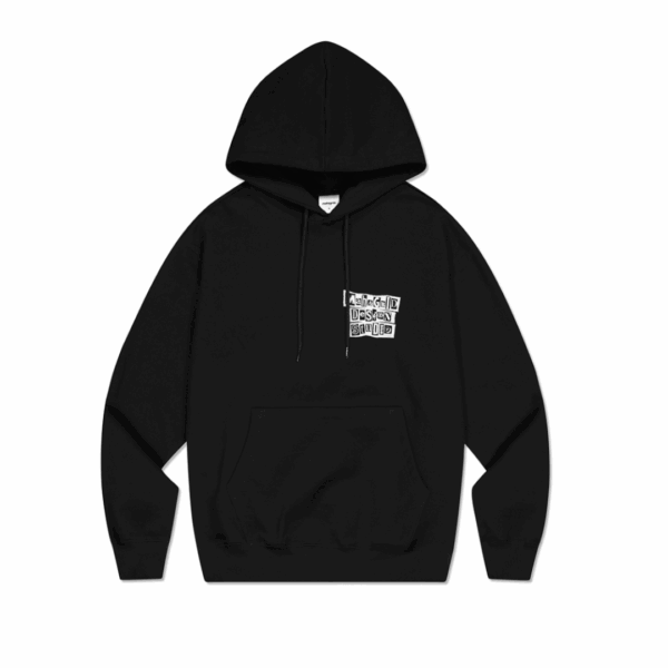 Mahagrid [Stray Kids] S/S 2023 COLLECTION RANSOM NOTE HOODIE - Image 4