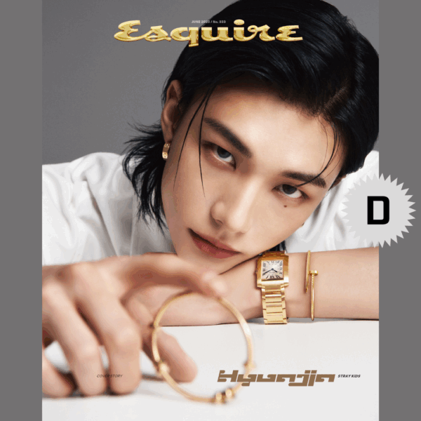 ESQUIRE MAGAZINE 2023 JUNE Stray Kids HYUNJIN COVER - Image 3