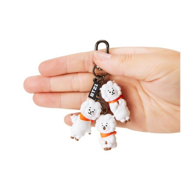 BT21 Triple Figure Keyring - Image 4
