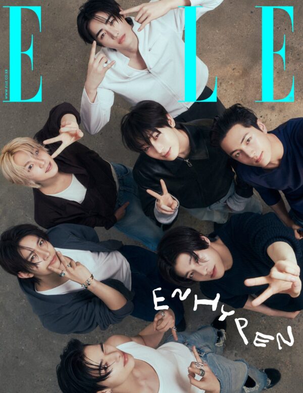 ENHYPEN - ELLE MAGAZINE 2025 APRIL ISSUE - Image 2