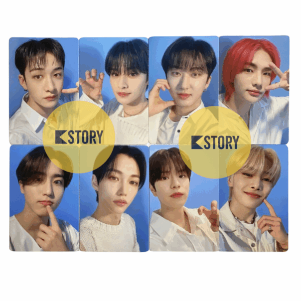 [Photocard] Nacific x Stray Kids 10th Ver. 1 SET (8 PCS)