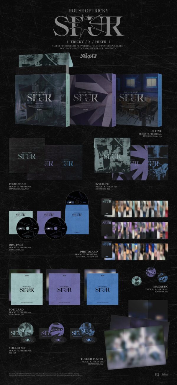 XIKERS - HOUSE OF TRICKY : SPUR 5TH MINI ALBUM STANDARD - Image 5