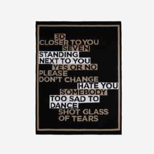 BTS Jungkook Golden Official MD - Blanket
