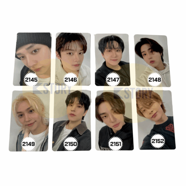 [Photocard 2145-2152] Stray Kids x SKZOO POP-UP & CAFE SKZOO'S MAGIC SCHOOL IN BUSAN JYP SHOP REWARD