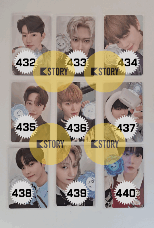 [Photocard 432-440] ZEROBASEONE - OFFICIAL LIGHT STICK