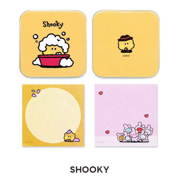 BT21 MININI TIN CASE MEMO PAD - Image 7