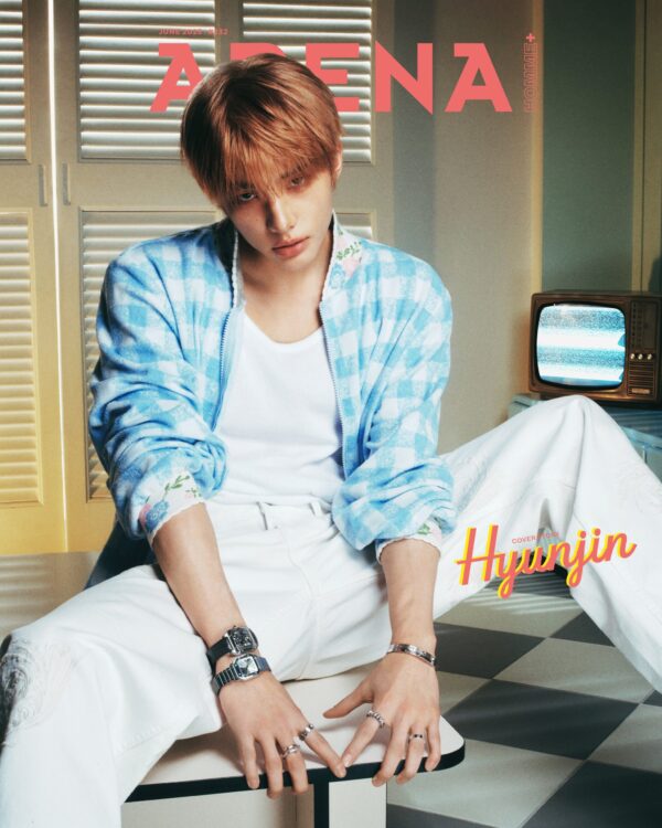 [Pre-Order] STRAY KIDS HYUNJIN - ARENA HOMME MAGAZINE JUNE 2025 ISSUE - Image 2