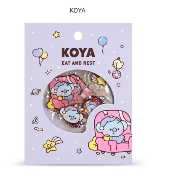 BT21 FLAKE Sticker Pack Party - Image 13