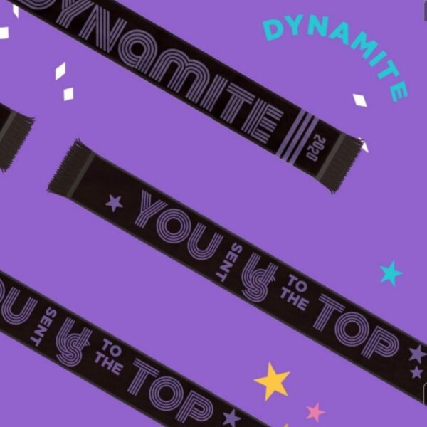 BTS Dynamite Official Muffler - Image 6