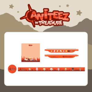 [Pre-Order] ATEEZ - ANITEEZ IN TREASURE OFFICIAL MD STATIONERY SET