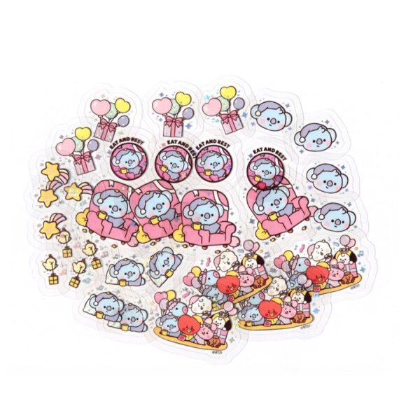BT21 FLAKE Sticker Pack Party - Image 2