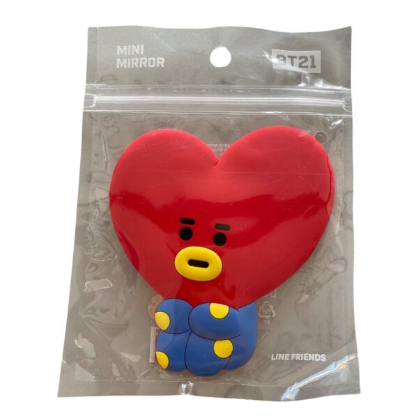 BT21 Silicon Mini Hand Mirror - Image 6