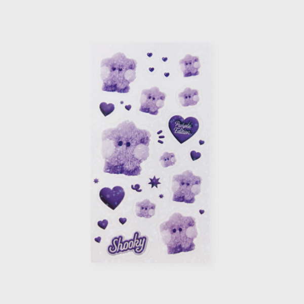 BT21 PURPLE OF WISH EDITION MININI STICKER - Image 7