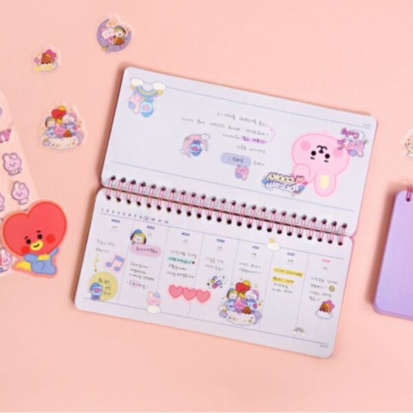BT21 BABY Weekly Planner - Image 7