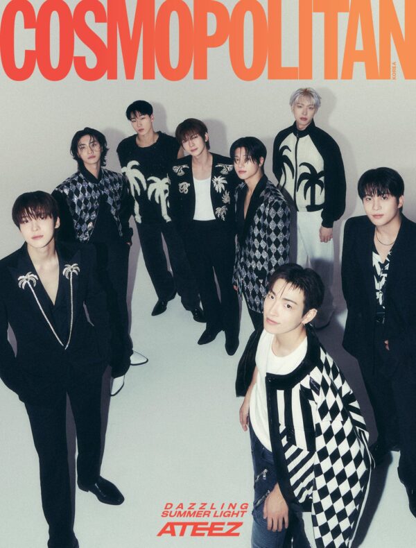 ATEEZ COSMOPOLITAN MAGAZINE 2024 JULY ISSUE - Image 2