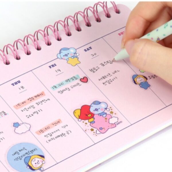 BT21 BABY Weekly Planner - Image 8