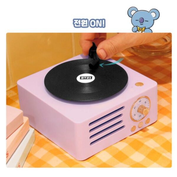 BT21 Turntable Bluetooth Speaker - Image 11