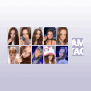 JISOO - AMORTAGE POP UP STORE OFFICIAL MD PHOTOCARD (RANDOM)