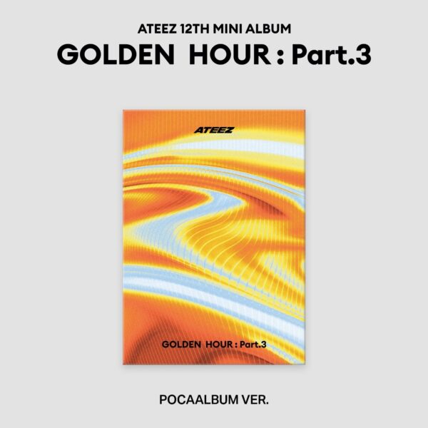 [Pre-Order] ATEEZ - GOLDEN HOUR : PART.3 12TH MINI ALBUM POCAALBUM VER
