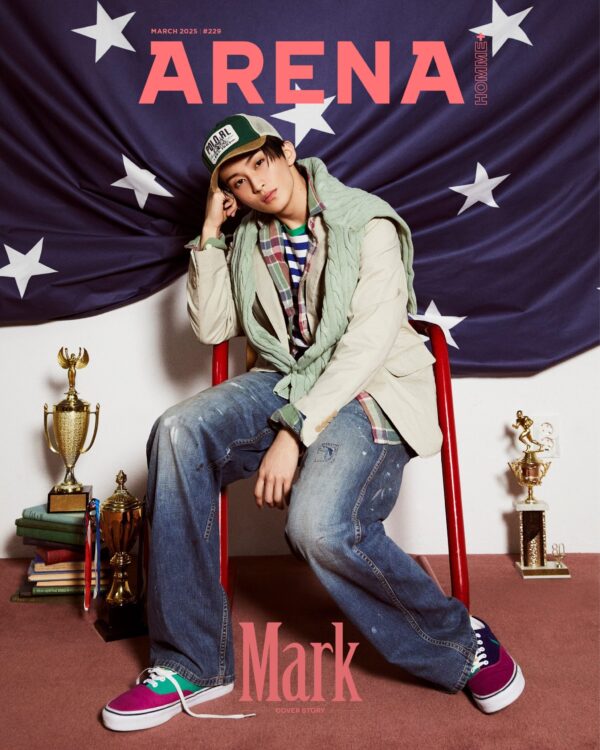 NCT MARK - ARENA HOMME MAGAZINE 2025 MARCH ISSUE