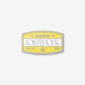 [Pre-Order] DAY6 - FOREVER YOUNG 3RD WORLD TOUR 2ND OFFICIAL MD BADGE(CITY VER) DAEJEON