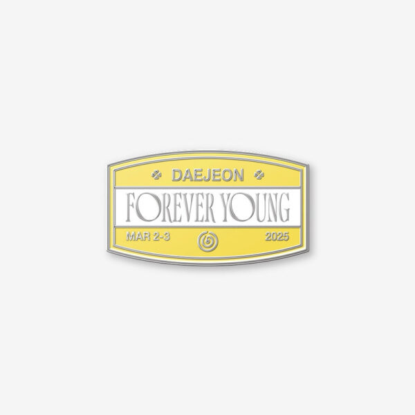 [Pre-Order] DAY6 - FOREVER YOUNG 3RD WORLD TOUR 2ND OFFICIAL MD BADGE(CITY VER) DAEJEON
