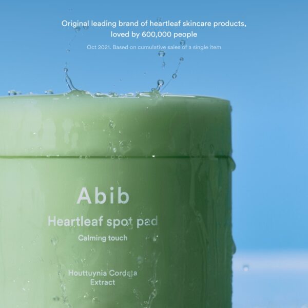 [Abib] Heartleaf Spot Pad Calming Touch - 150ml / 80pads - Image 10
