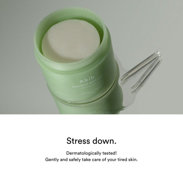 [Abib] Heartleaf Spot Pad Calming Touch - 150ml / 80pads - Image 2