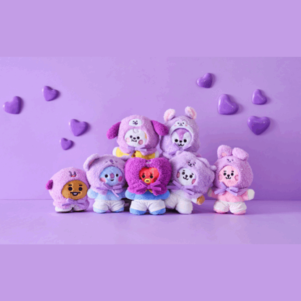 BT21 PURPLE OF WISH EDITION CLOSET