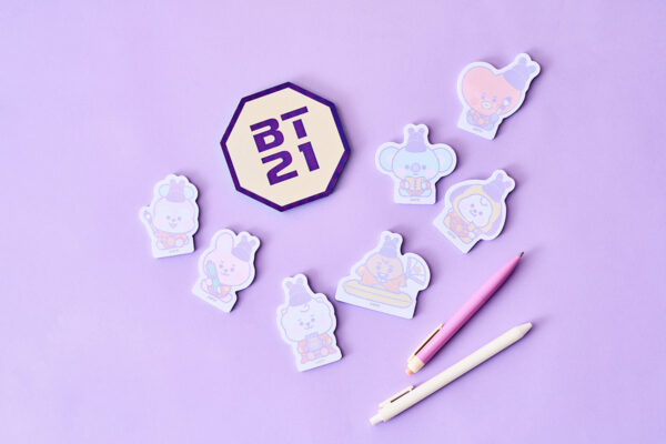 BT21 BABY MEMO NOTEPADS K-EDITION ver.2