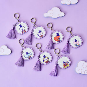 BT21 BABY MIRROR KEYRING K-EDITION ver.2