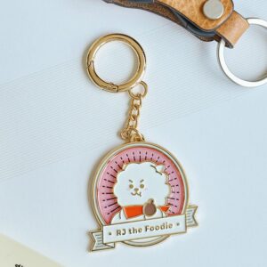 BT21 - WELCOME PARTY MD RJ METAL KEYRING