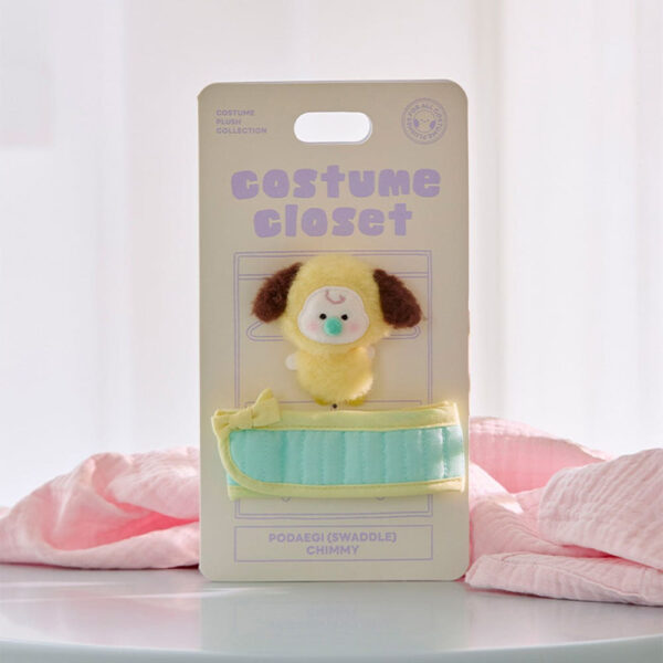 BT21 - BABY NEWBORN SEASON 2 DOLL & SWADDLE COSTUME CLOSET - Image 4
